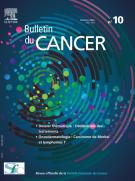Couverture Bulletin du cancer